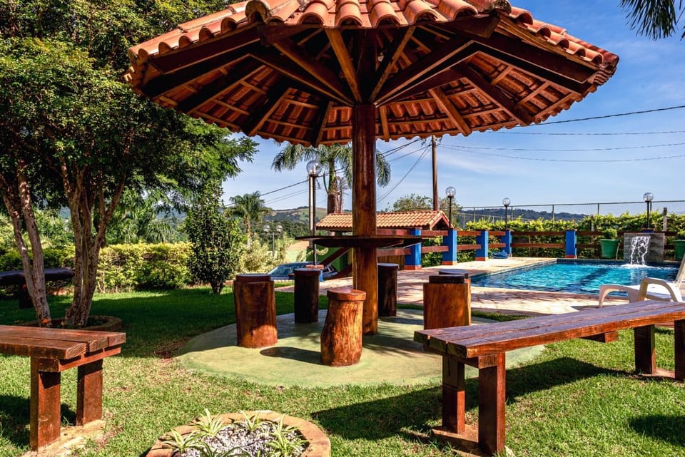 Patio, Day, Natural landscape, Garden, Garden view, Pool view, Swimming pool, sunbed