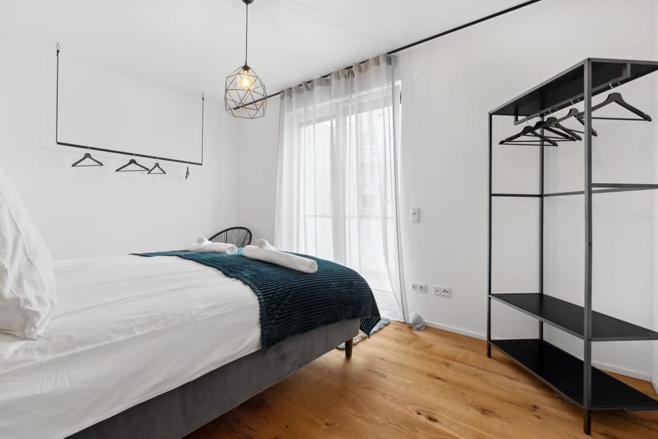 Bed, Photo of the whole room, Bedroom, wardrobe