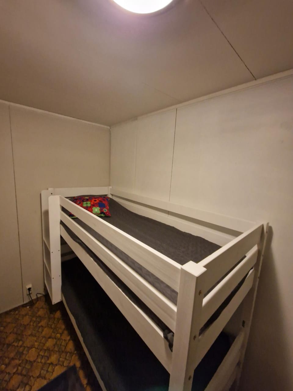 Photo of the whole room, bunk bed