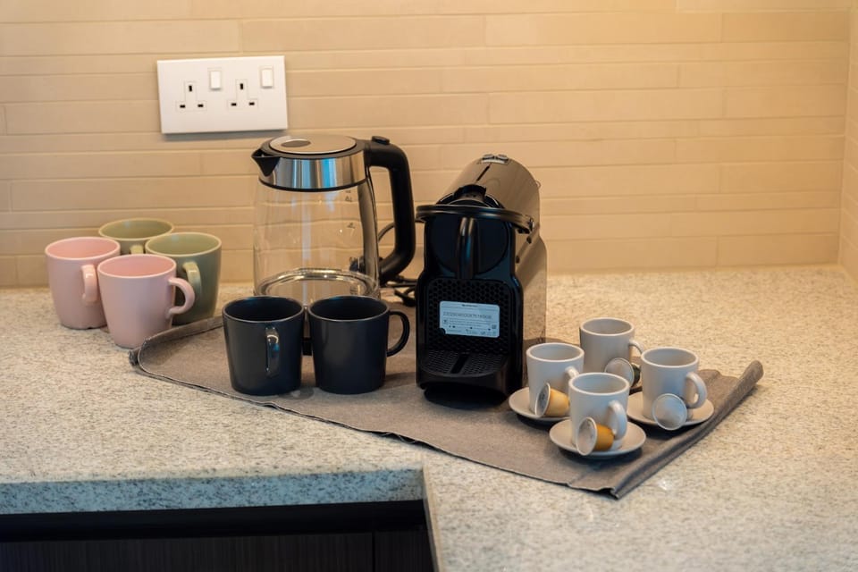 Coffee/tea facilities, Kitchen or kitchenette, toaster