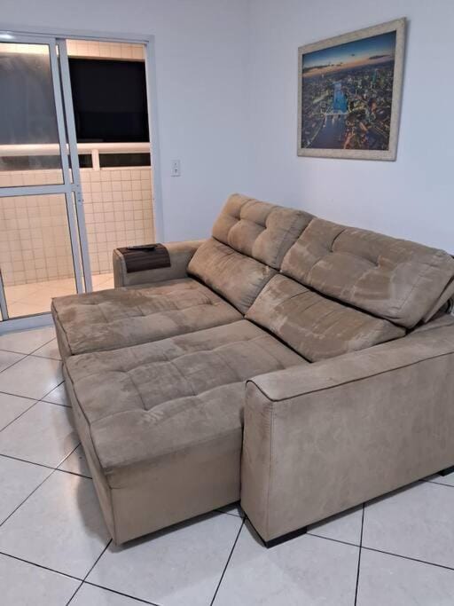 Apartamento perto da praia com ar condicionado Apartment in State of São Paulo
