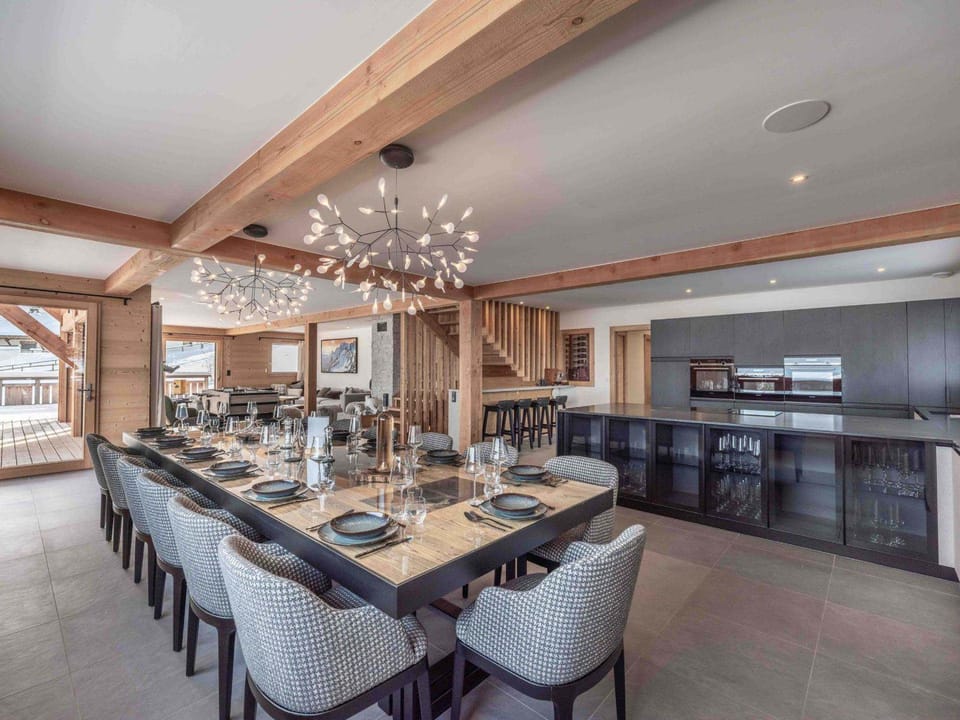 Chalet moderne à Combloux avec piscine et espace bien-être - FR-1-569-160 Chalet in Combloux