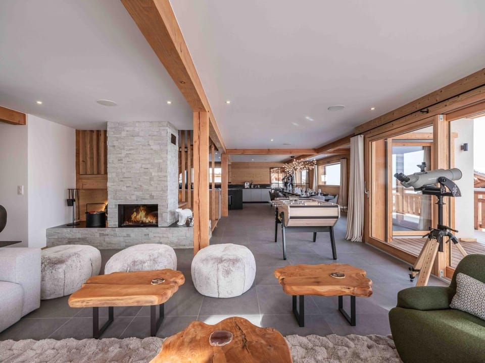 Chalet moderne à Combloux avec piscine et espace bien-être - FR-1-569-160 Chalet in Combloux