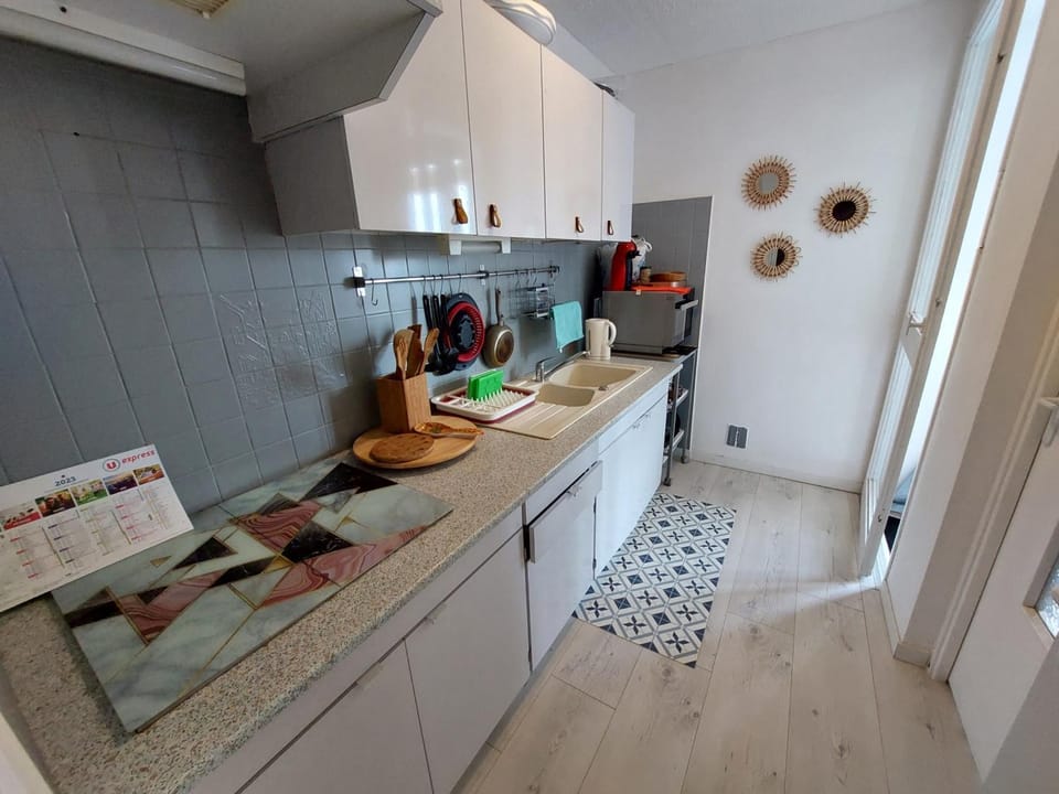 Appartement avec WIFI, climatisation et parking - 400m de la plage - FR-1-776-15 Apartment in Saint-Cyprien