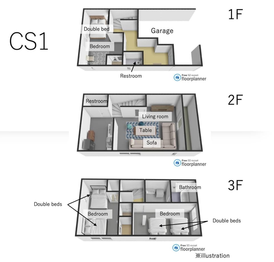 Casa Stella 1 Aquarius by Liaison Apartment in Osaka