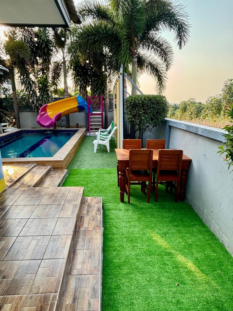 Patio, Natural landscape, Garden, Balcony/Terrace, Balcony/Terrace, Garden view