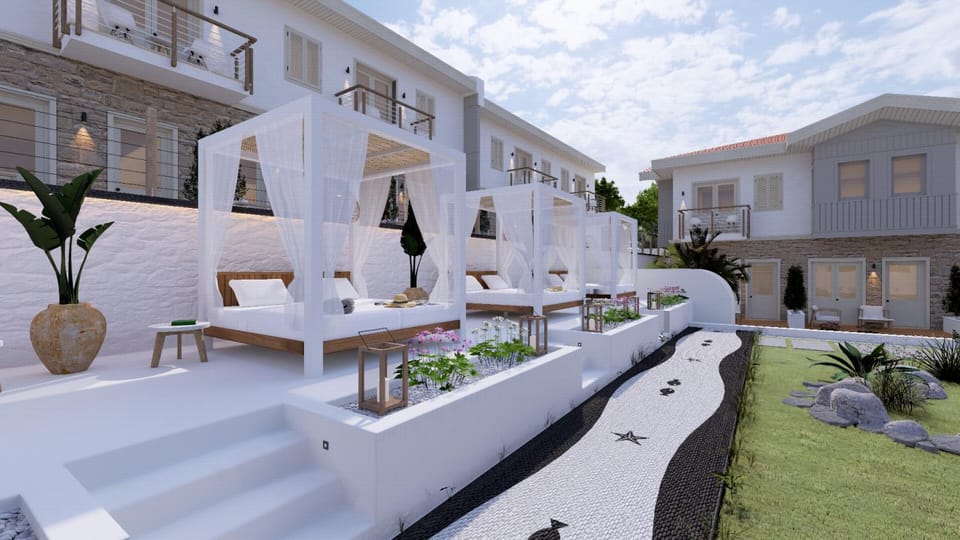 Garden, Garden view, sunbed