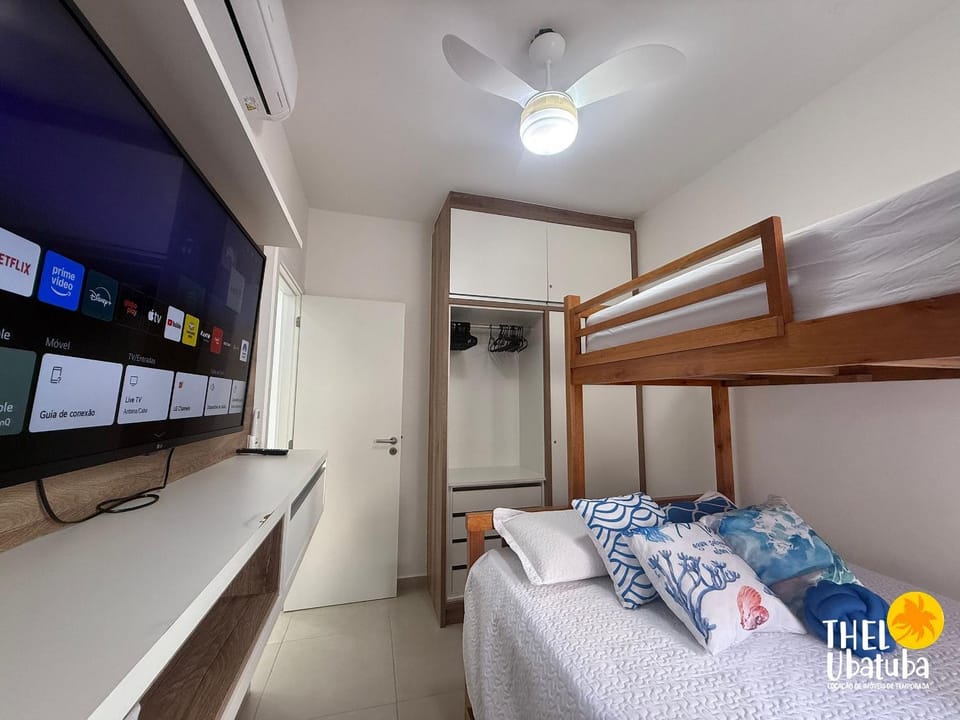 Thel Ubatuba - 33/D, Saint Barth - Praia Grande Apartment in Ubatuba