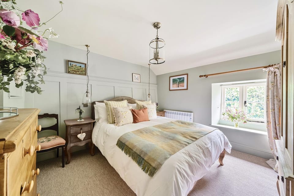 Bed, Bedroom, heating
