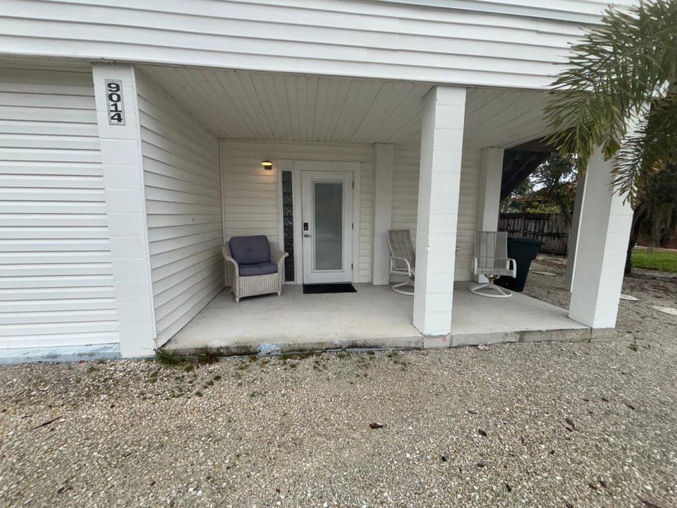 Property building, Patio