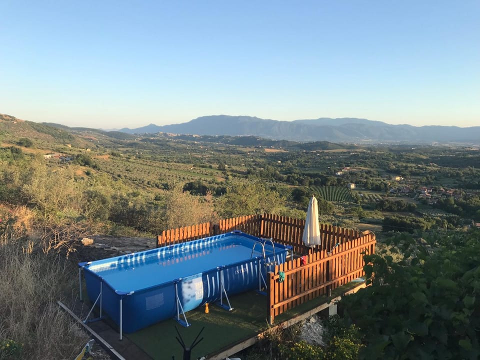 Natural landscape, View (from property/room), Mountain view, Swimming pool