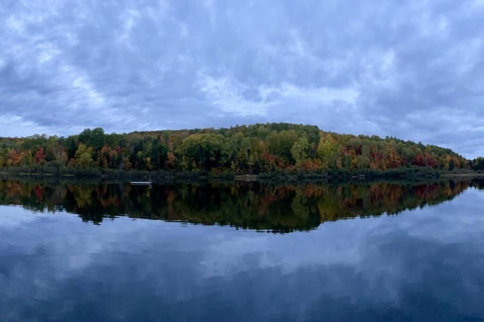 Natural landscape, Lake view