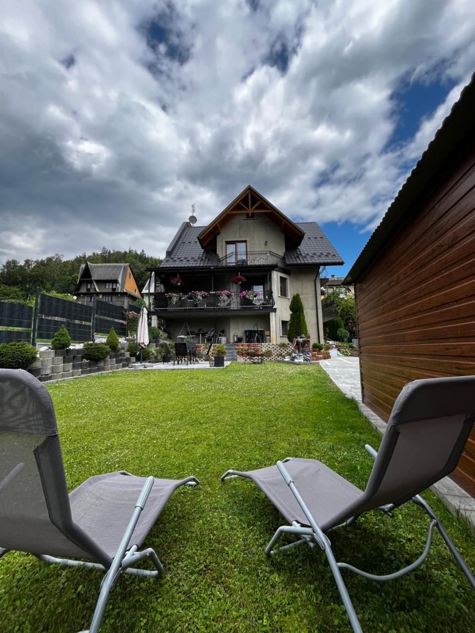 Seating area, Garden view