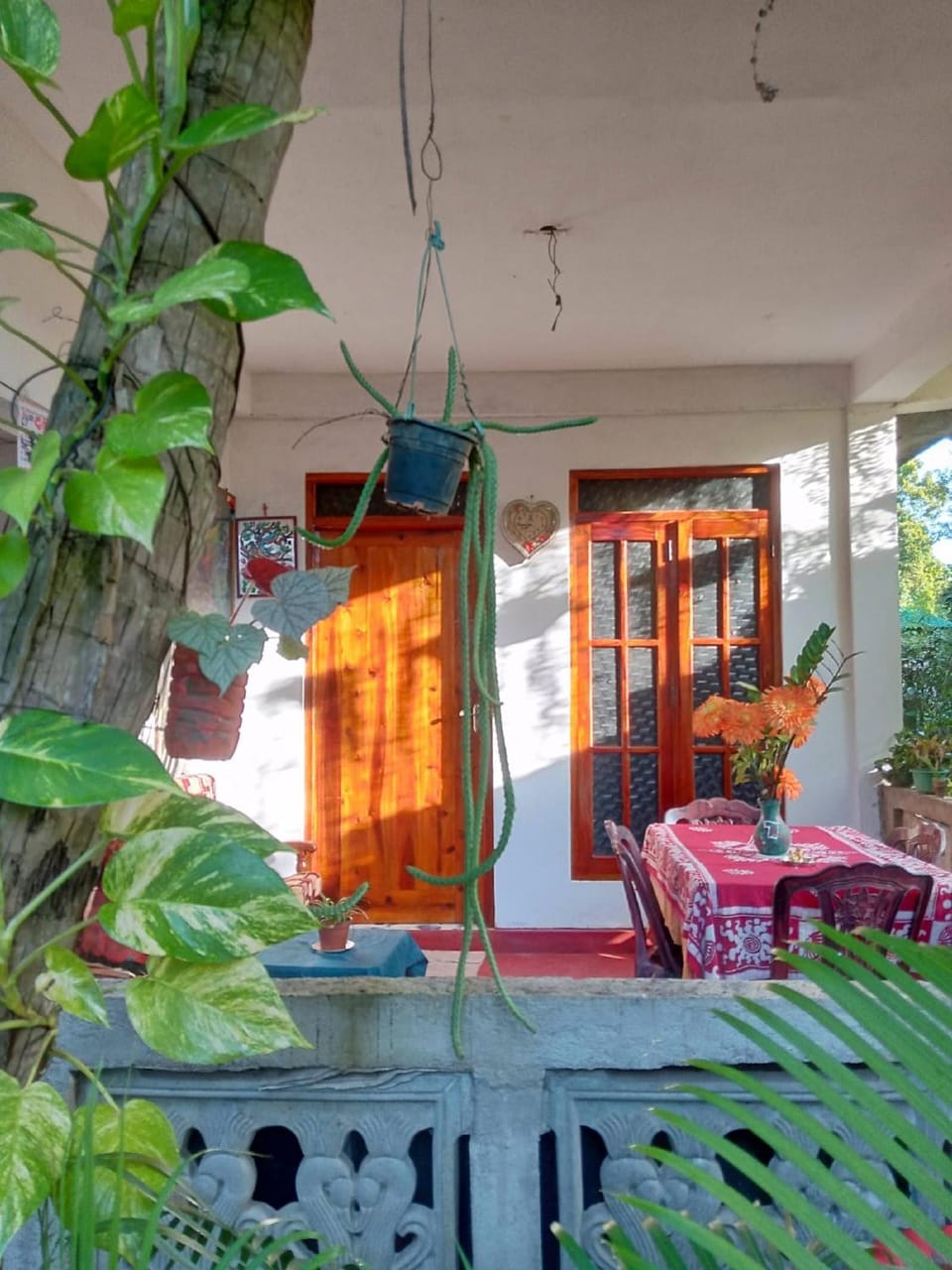Property building, View (from property/room), Balcony/Terrace, Seating area, Garden view