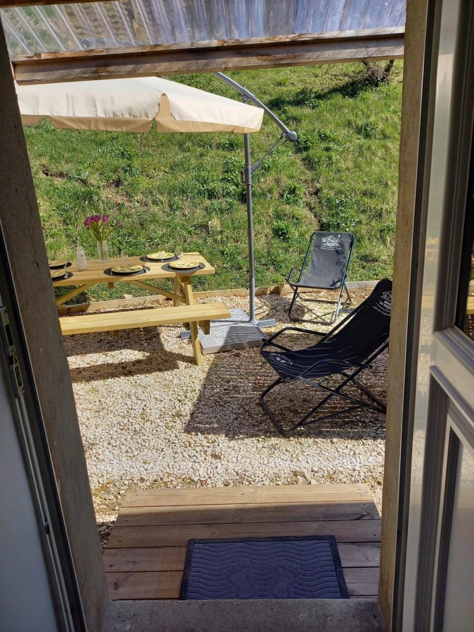 Patio, sunbed