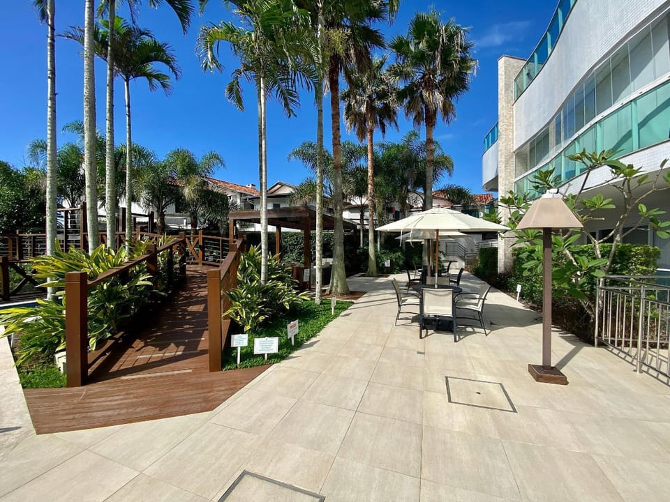 Property building, Garden view