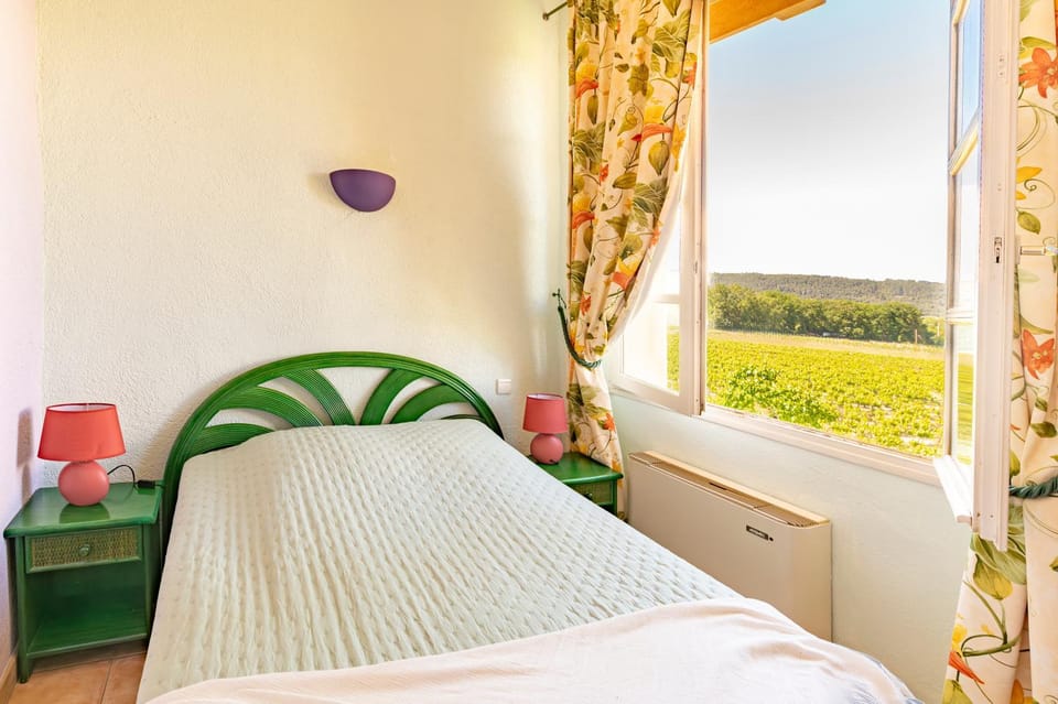Bed, Natural landscape, Bedroom