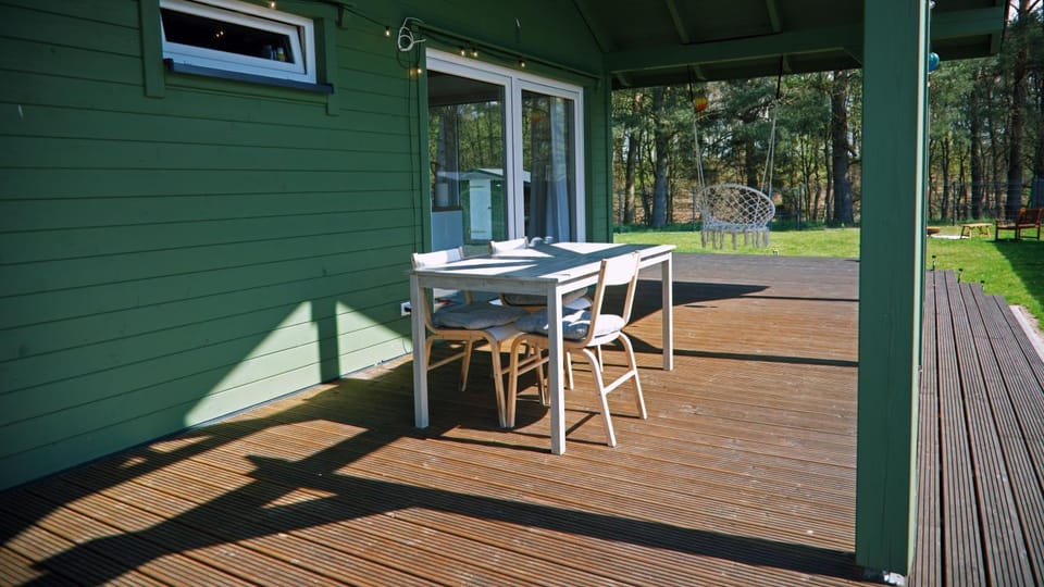 Zielony domek Drzewoszewo House in West Pomeranian Voivodeship, Poland