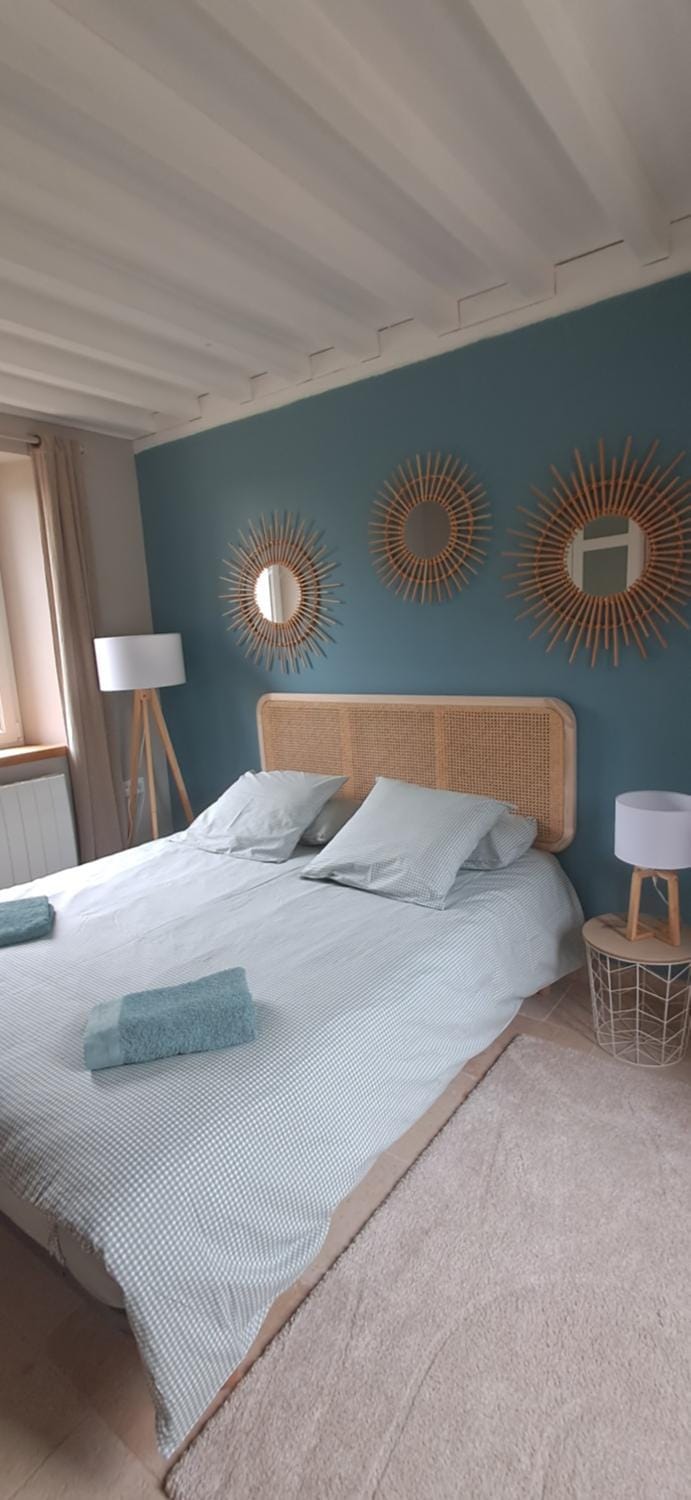 Maison de campagne la mer en horizon House in Normandy