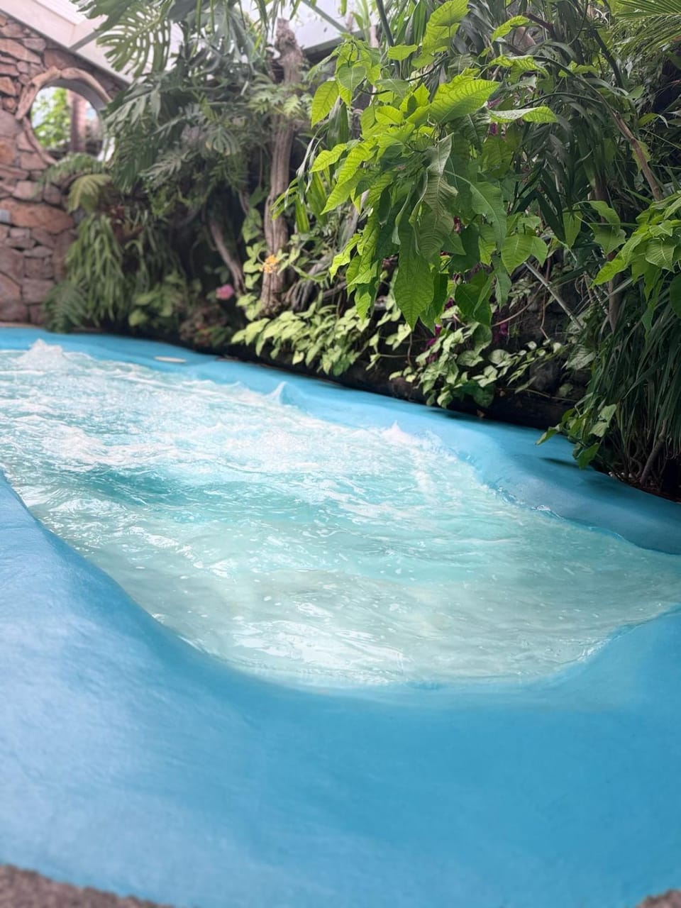 Les pieds dans l'eau, Cilaos House in Réunion