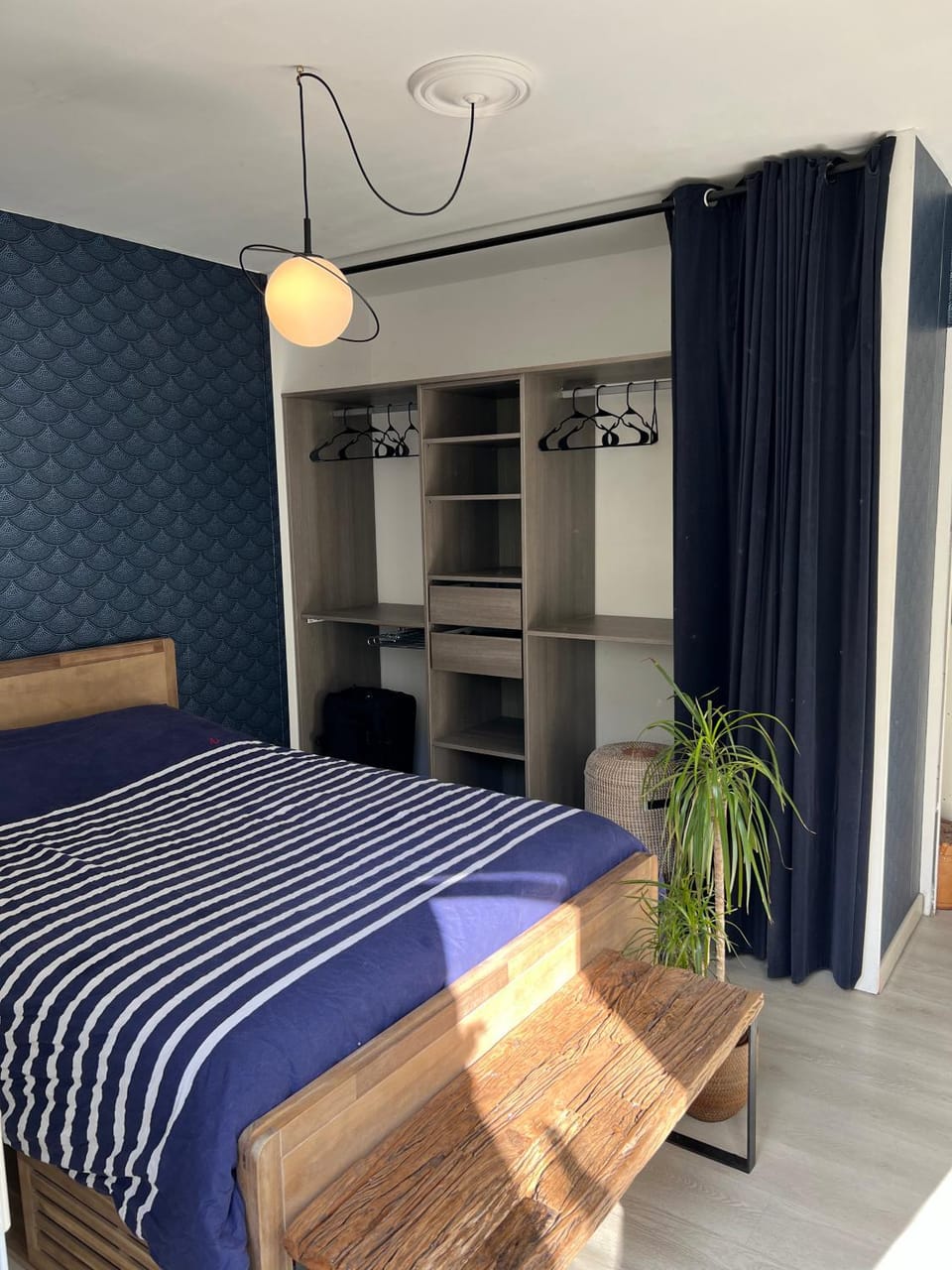 Bed, Bedroom, wardrobe