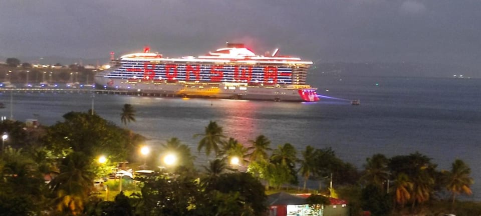 Night, Sea view