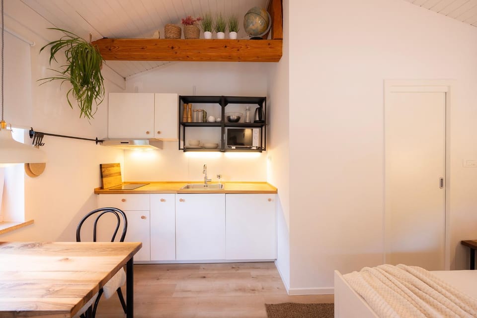 Living room, kitchen