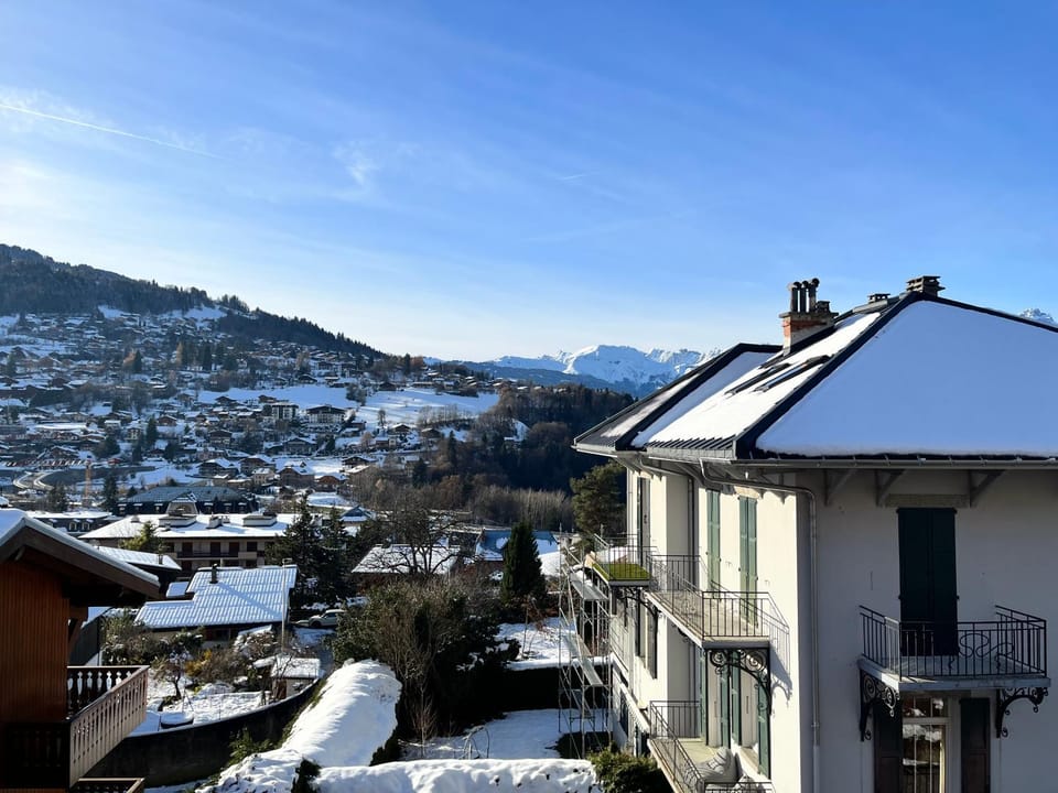 Day, Natural landscape, Winter, City view, Mountain view