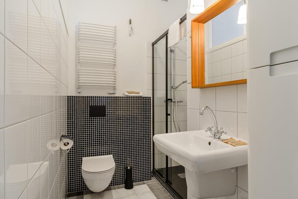 Shower, Toilet, Bathroom, towels