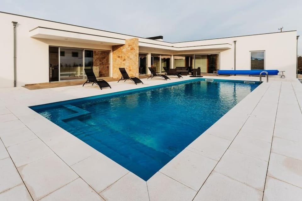 Pool view, sunbed