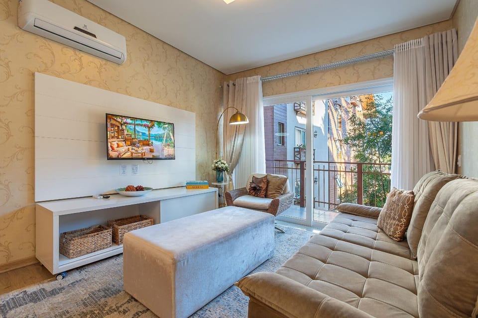 Apto Impecável com piscina aquecida e jacuzzi Apartment in Gramado