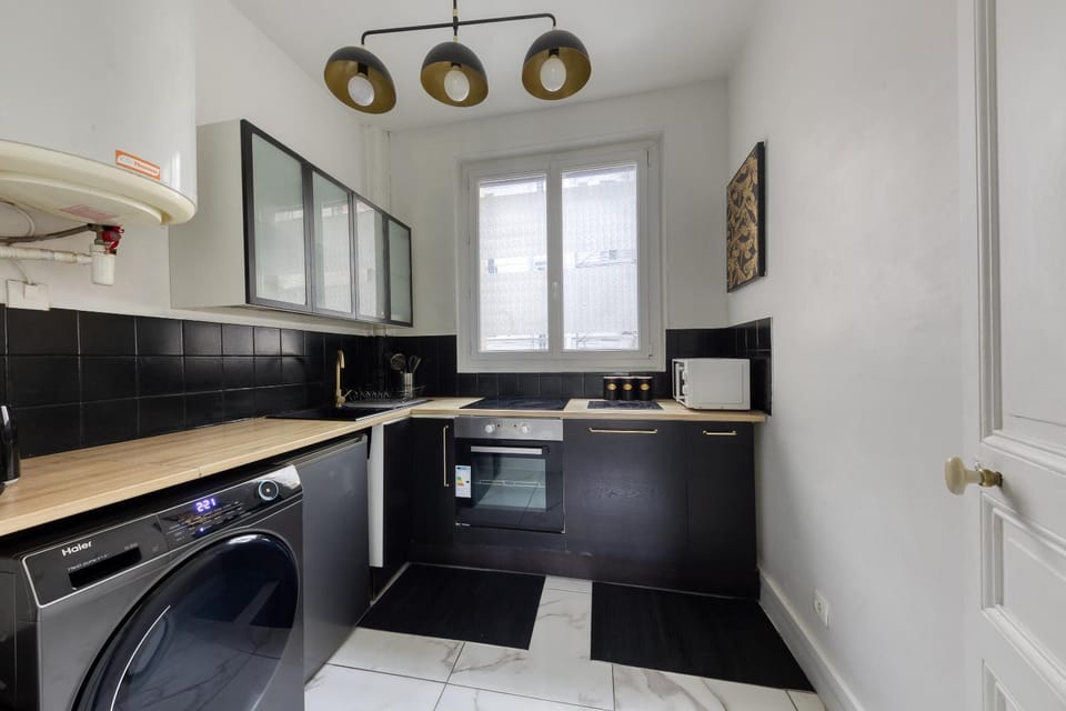 Kitchen or kitchenette, minibar, pet friendly, stove, dryer