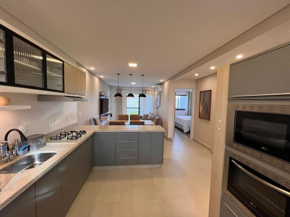 Living room, kitchen