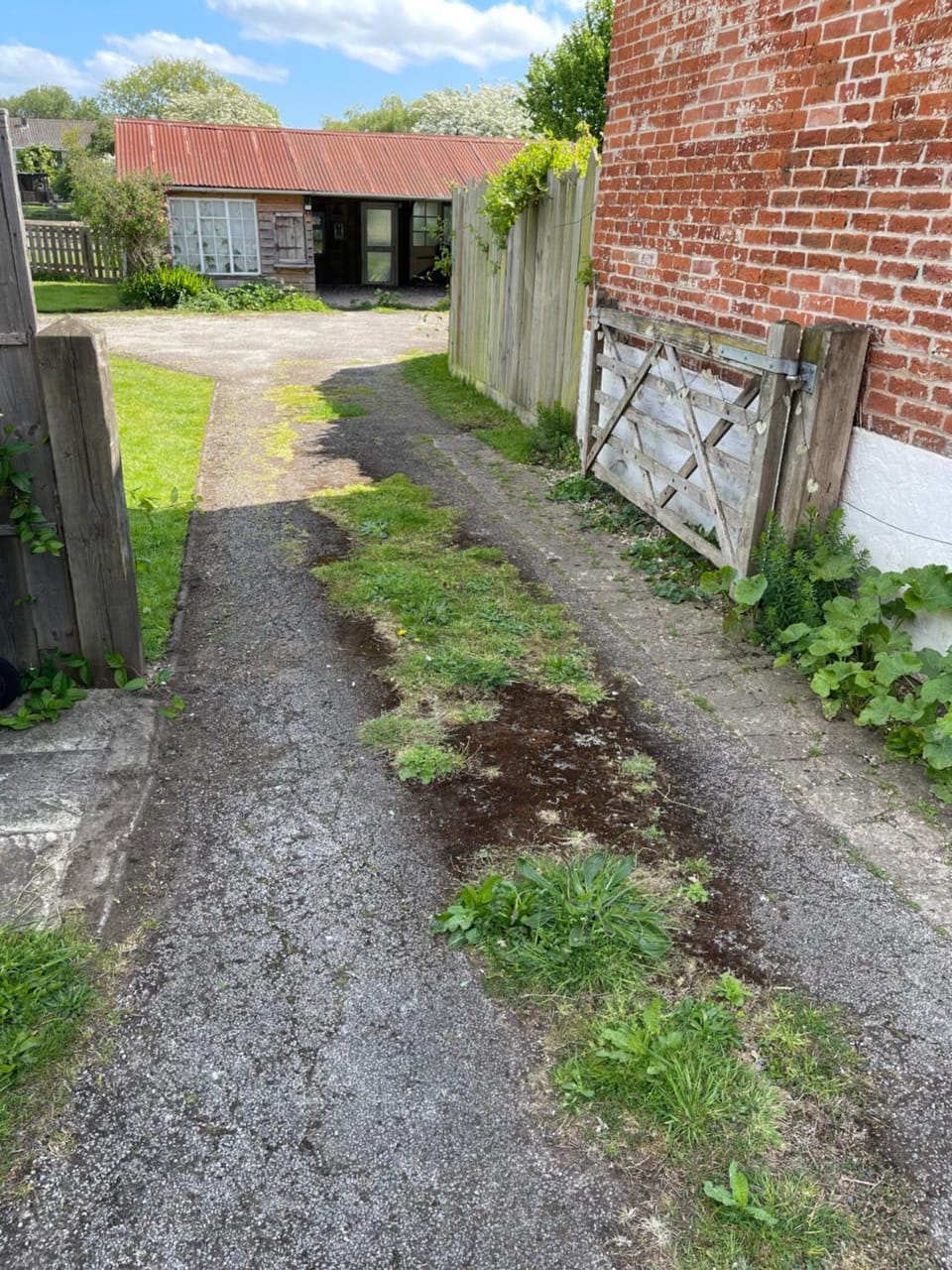 Property building, Garden view
