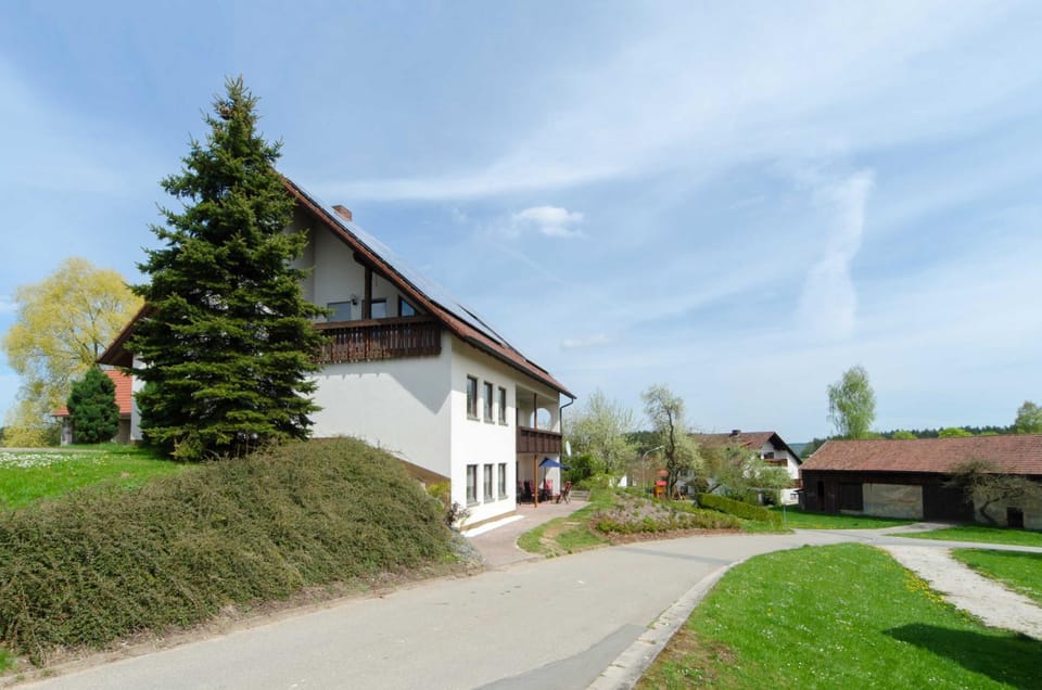 Property building, Spring, Day, Garden view