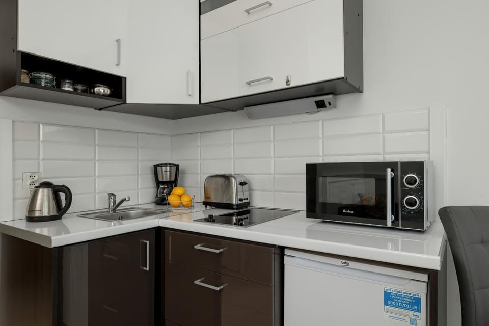 Coffee/tea facilities, Kitchen or kitchenette, minibar, pet friendly, stove, toaster