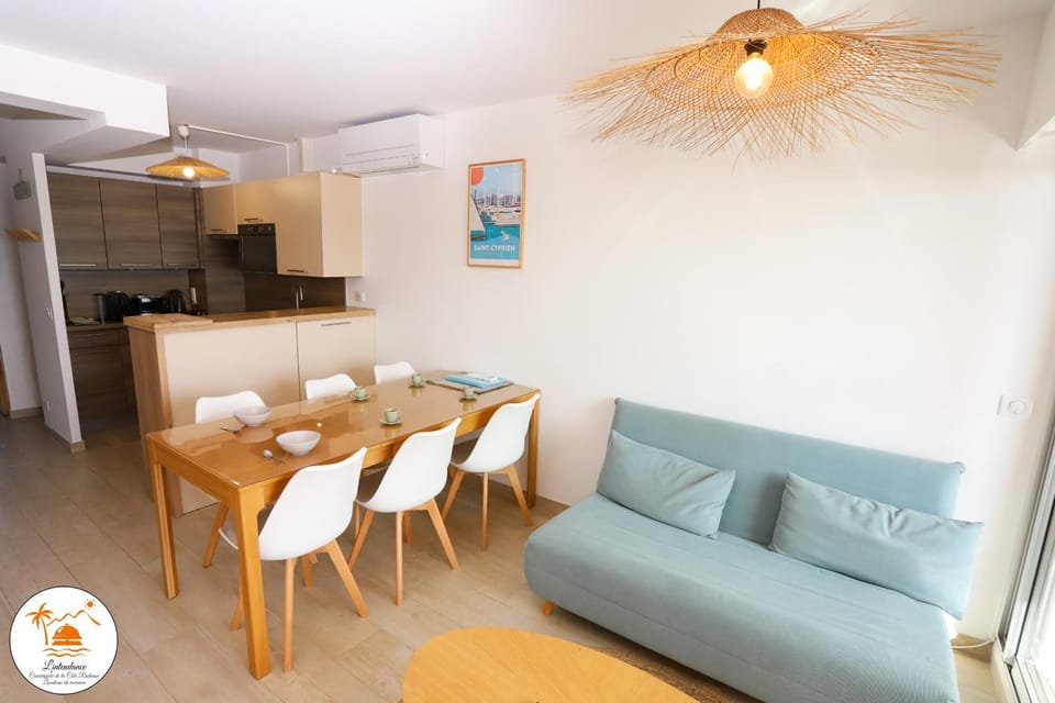 Duplex face mer avec solarium Apartment in Saint-Cyprien