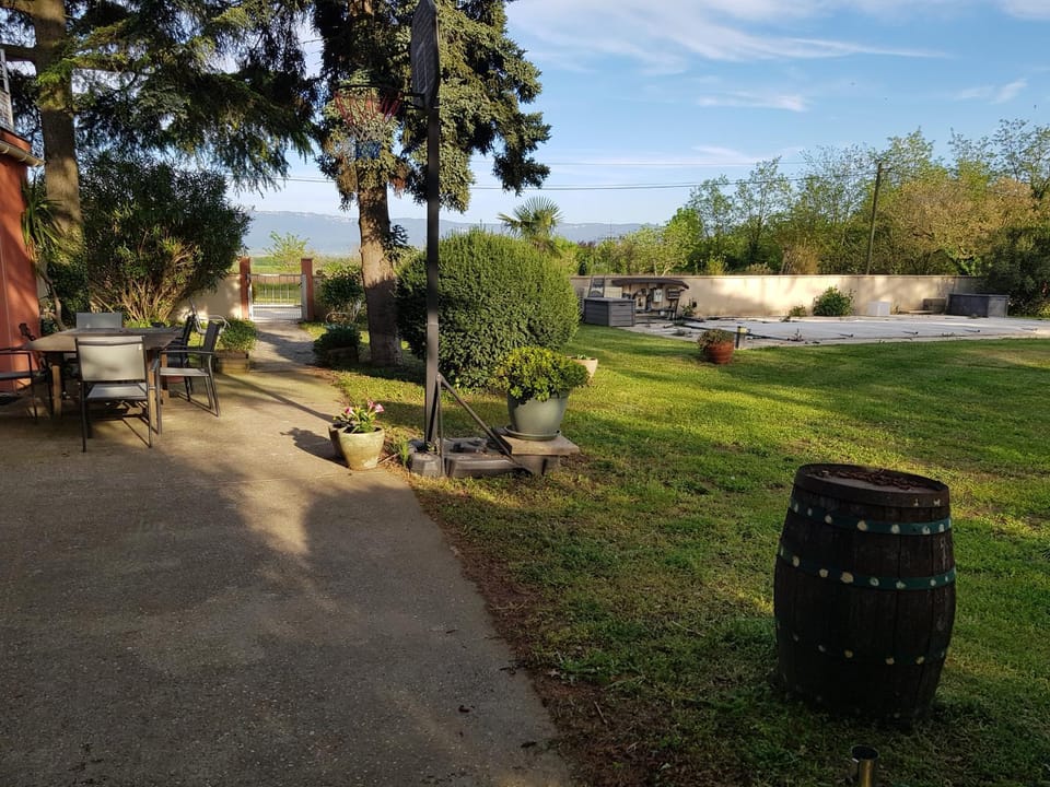 Natural landscape, Garden, Garden view