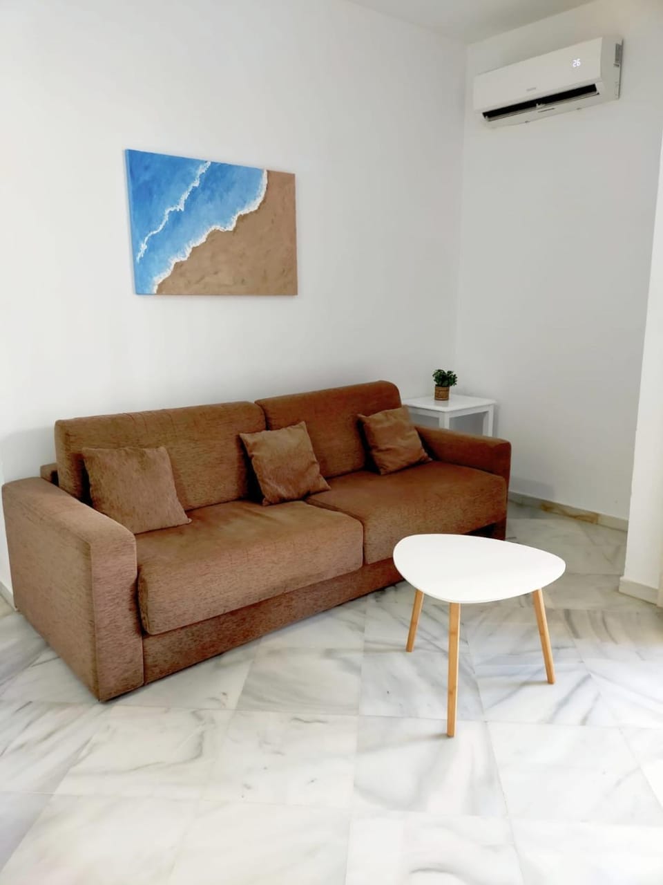 Living room, air conditioner