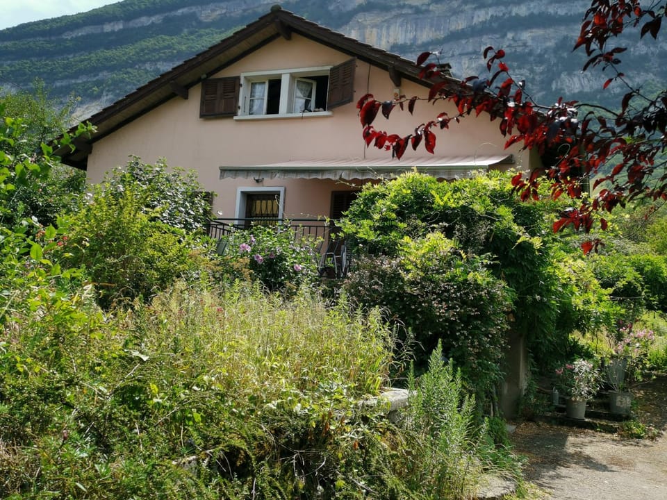 Property building, Day, Natural landscape, Garden, Garden view, Mountain view