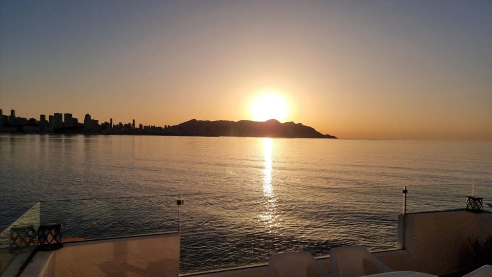 Natural landscape, Sea view, Sunrise