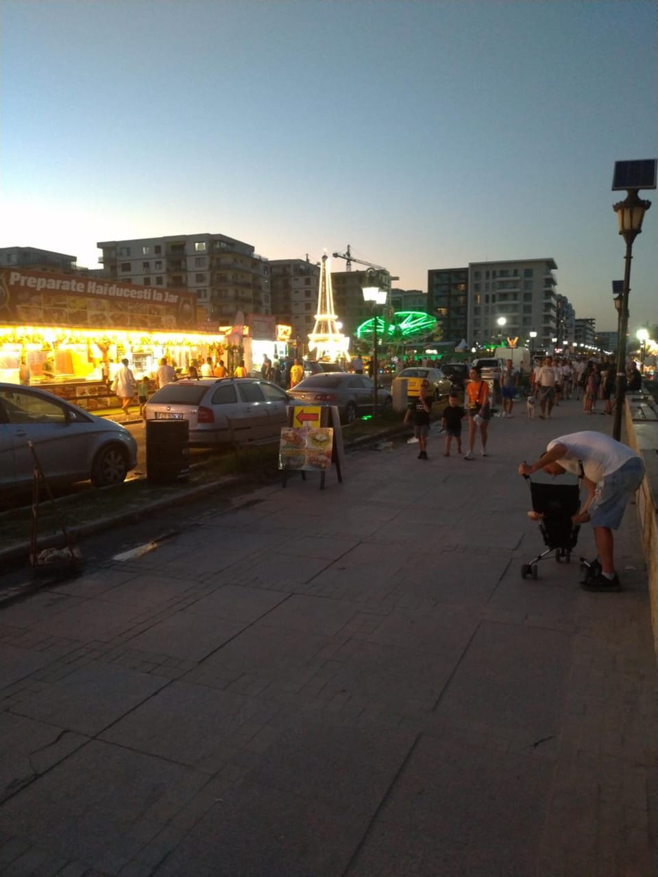 Night, Neighbourhood, City view, Street view, group of guests