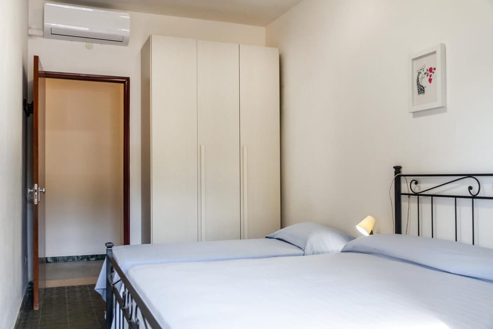 Property building, Living room, Bedroom