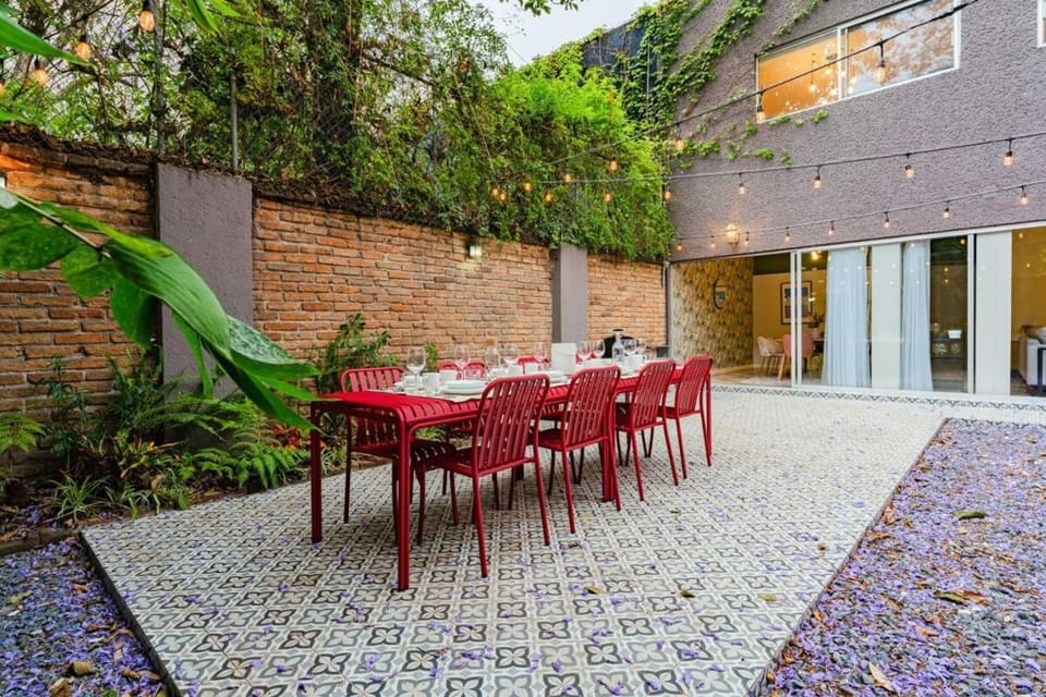 NEW Anzures Area Home BBQ Parking Private Patio House in Mexico City