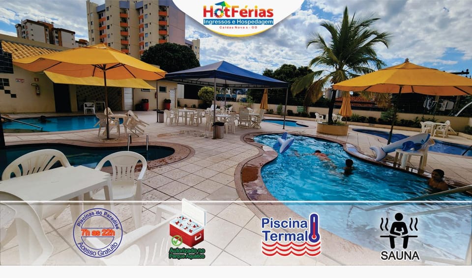Hot Spring Bath, Spa and wellness centre/facilities, Aqua park, Pool view, Swimming pool