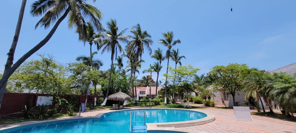 Natural landscape, Garden, Pool view, Swimming pool