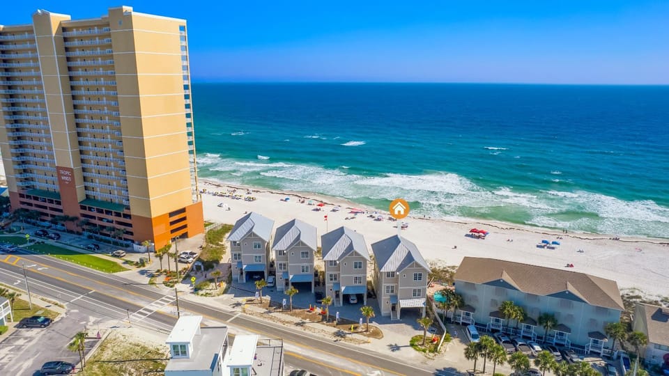 Day, Natural landscape, Bird's eye view, Beach, City view, Sea view