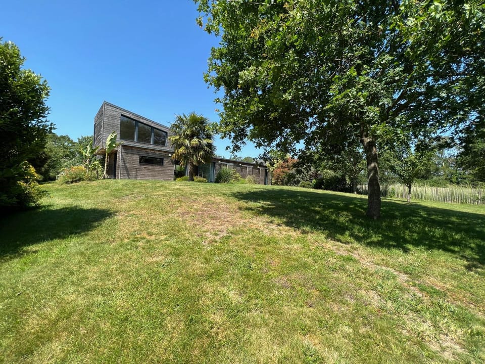 Property building, Garden view
