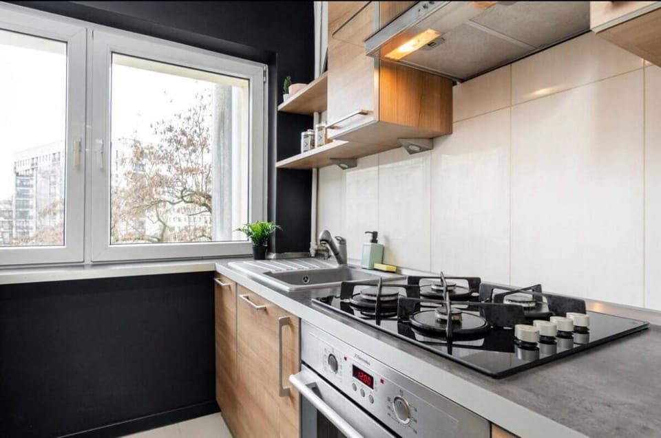 Union Square, 3 sypialnie, centrum, balkon, kawa Apartment in Warsaw
