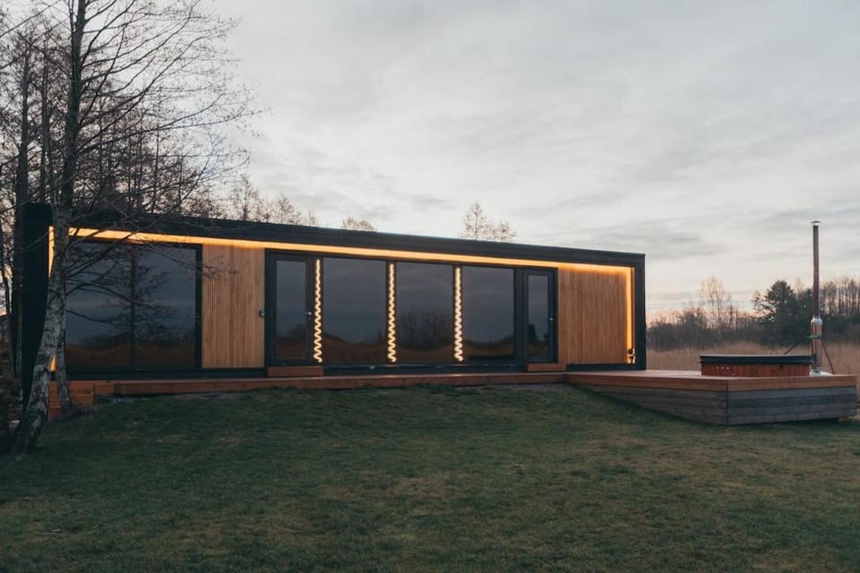 Property building, Garden view